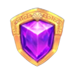 Purple gem symbol